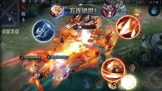 “太阳还是亲手烧光了黄昏”