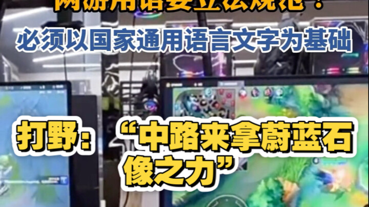 Draft Amendment to the Online Game Terminology Regulations: Online gaming terminology will be legall