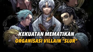 KEKUATAN MEMATIKAN 10 ANGGOTA SLUR! Organisasi Villain Paling Berbahaya di Sakamoto Days!