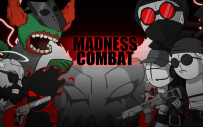 【暴力迪吧/动画短片】Madness Combat Blood