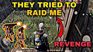 They TRIED to RAID my TRAP BASE | Revenge | Salty Players | Last Island Of Survival