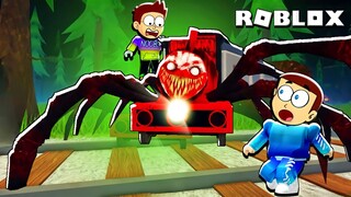 Roblox Choo Choo Charles Horror Game | Shiva and Kanzo Gameplay