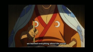 Closing one piece 968 - Oden naration with Soundtrack Memories by maki otsuki 😭
