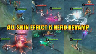 EFEK SKILL SEMUA SKIN HERO REVAMP MOBILE LEGENDS - BANYAK YANG MENGECEWAKAN! MOONTON BERCANDA!