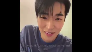 [Eng Sub]Park Seoham giving interview about his experience with Jaechan / Semantic Error