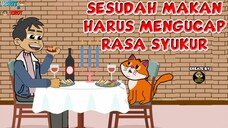 SESUDAH MAKAN HARUS MENGUCAP RASA SYUKUR