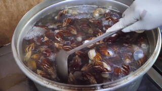 Món ăn đường phố Hàn Quốc - Món ăn Hàn Quốc ốc xào