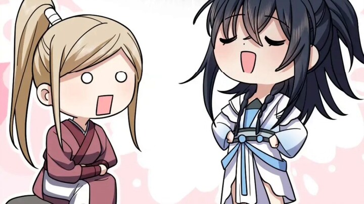 The young seedlings have grown strong - my wife came from a thousand years ago