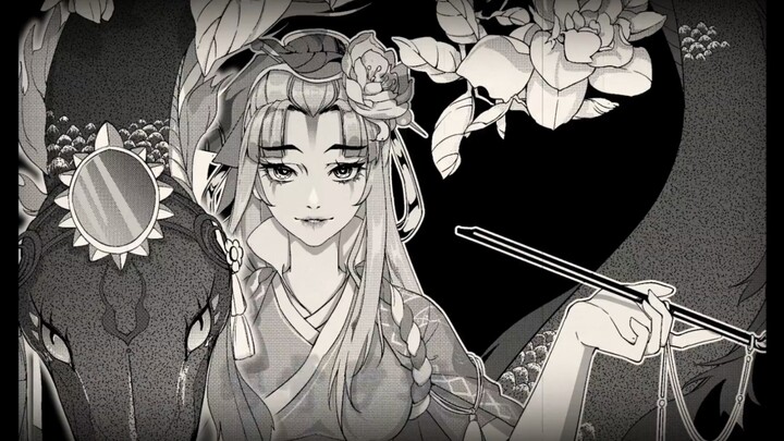 「阴阳师」SP式神群像手书