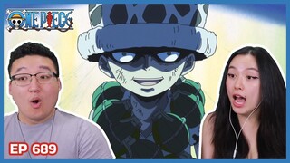 LAW'S PAST?! 👀 | One Piece Episode 689 Couples Reaction & Discussion