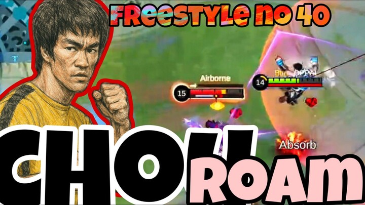 Chou Roam freestyle no 40
