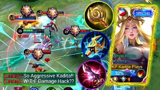 WHY KADITA FULL MAGE BUILD IS BROKEN?! - TOP GLOBAL KADITA GAMEPLAY