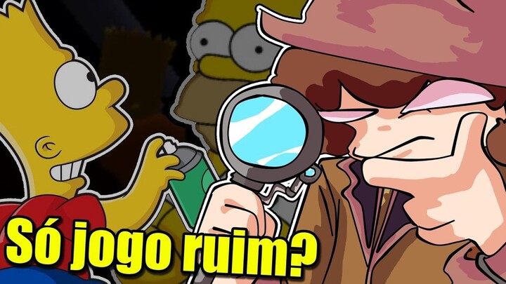 só tem JOGO RUIM dos SIMPSONS? (mini-review)