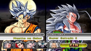 TEAM SUPER VS TEAM AF EN DRAGON BALL Z BUDOKAI TENKAICHI 3 ISO CON MODS LATINO GAMEPLAY HD
