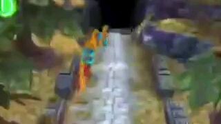 Temple run người sói bật top cực cao  trong game