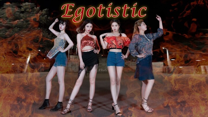 【Splits Rabbit】Rooftop Wind Version MAMAMOO-Egotistic Cover Dance