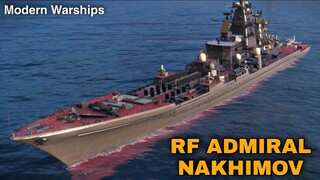 Modern Warships: RF ADMIRAL NAKHIMOV online gameplay