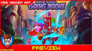 Dungeon Defenders Going Rogue Gameplay | Review Game Chặt Chém Chống Quái Cực Hay Cùng Bạn Bè