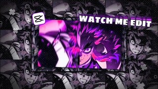 Watch Me Edit | Smooth Split/zoom ^CapCut^