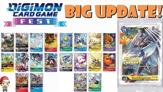 BIG Game Fest Update! Canadian Event & AMAZING Participation Prizes! (Digimon TCG News)