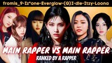 ranking the main rappers of ITZY, (G)I-DLE, IZ*ONE, EVERGLOW, LOONA & FROMIS_9