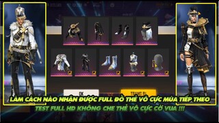 FREE FIRE| BẤT NGỜ LÀM THẾ NÀO ĐỂ NHẬN ĐƯỢC ĐỒ THẺ VÔ CỰC MÙA MỚI - REVIEW FULL TOÀN BỘ HD KHÔNG CHE