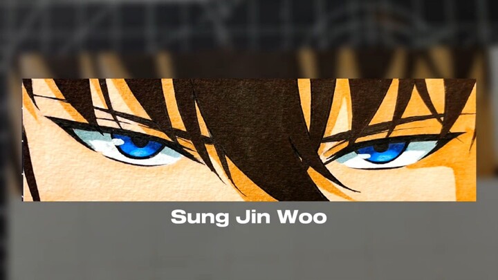 Drawing Anime Eyes Solo Leveling Season 2