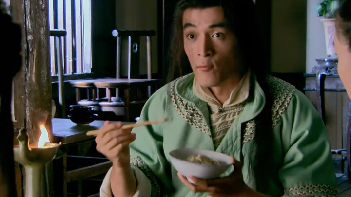 หยางคัง: ? ข้าไปทำอะไรมา ถึงต้องกินสองชามนะ?