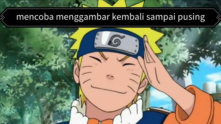 1 jam menggambar naruto menggunakan android