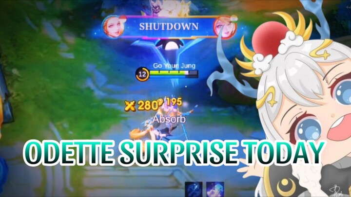 ODETTE SURPRISE TODAY