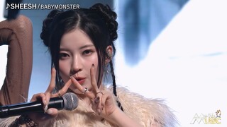 【4K60 frame】BABYMONSTER - SHEESH(240525)