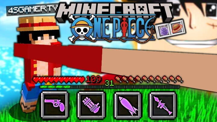 ผมใช้ชีวิตเป็น หมวกฟาง ลูฟี่ ใน Minecraft One Piece… ชายผู้ที่จะเป็นราชาโจรสลัด!!