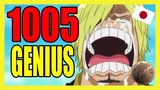 The GENIUS of Sanji's Character Development EXPLAINED | One Piece Chapter 1005 Linguistic Analysis