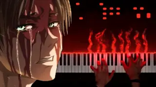 [Special Effects Piano] Explosion Explosion! Attack on Titan "Give Your Heart!" Adaptation—PianoDeus