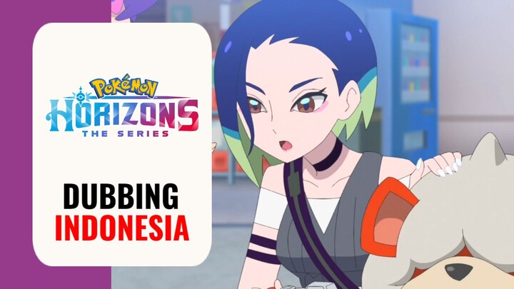 ‎【 DUB INDO 】 Gelud Lawan Mbak2 Cakep yang Spontan Ngejepret📸 | Pokemon Horizons: Rayquaza Rising‎