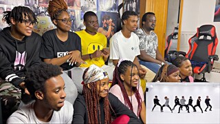 Africans show their friends (newbies) BTS (방탄소년단) '피 땀 눈물 (Blood Sweat & Tears)' Dance Practice