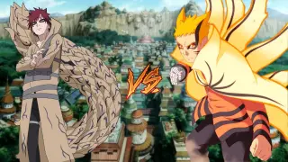 Who is Strongest - Gaara vs Naruto