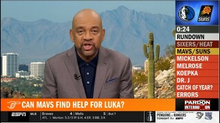 Pardon The Interruption | Wilbon reacts to Luka Doncic's 45-points fail to net Mavericks a GM 1 win