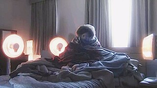 On a 40-degree hot day, I wrapped myself in a quilt and turned on the sun for three hours. I put my 