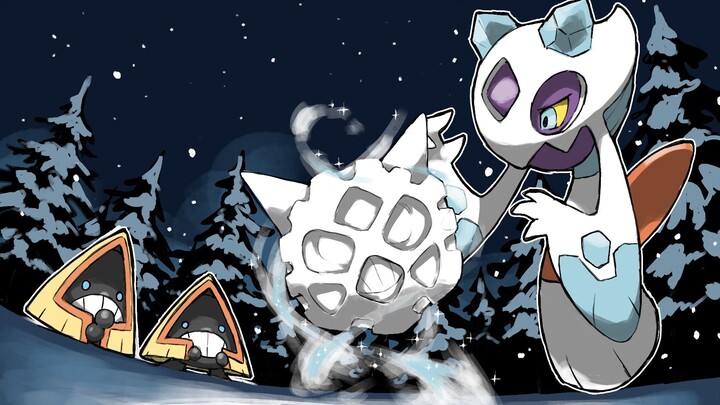 Frozen nuclear warhead or snow mountain hunting man? Ice ghost playing house (Baogen Dream No. 215)