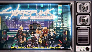 【Pixel Art】Cyberpunk Edgewalker - Selamat Malam Kota Malam