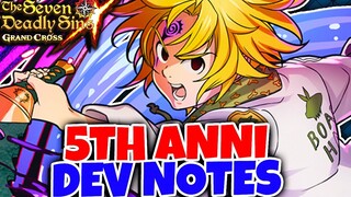 MAJOR NEWS!! 5TH ANNIVERSARY IMPROVEMENTS + SURVEY RESULTS! | Seven Deadly Sins: Grand Cross