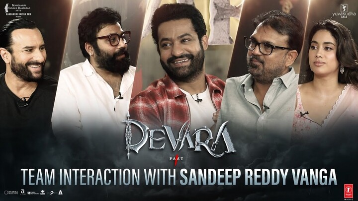 Devara Team x Sandeep Reddy Vanga | NTR, Saif Ali Khan, Janhvi, Koratala Siva | Sep 27