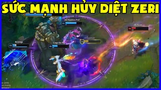 Sức mạnh hủy diệt của Zeri khi rơi vào tay pro player, Hiếm khi gặp được đồng đội tốt như thế này