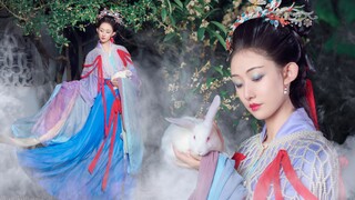 嫦娥奔月❁86版西游记之嫦娥庆功天仙曲❁来回忆一下你的童年～八戒看嫦娥转圈圈【久莺】