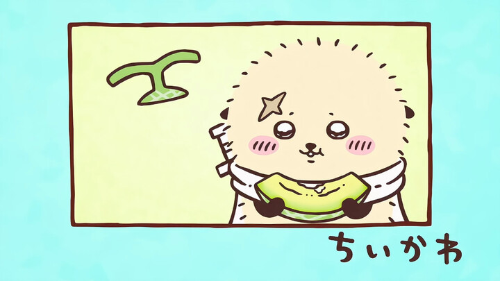 【Suara Asli】Chiikawa Subtitle Indonesia Episode 373 “Mendapat Hadiah Melon ②”