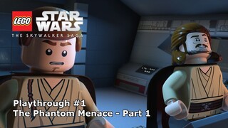 Let's Play #1: The Phantom Menace Part 1 - LEGO Star Wars: The Skywalker Saga