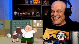 FAMILY GUY TRY NOT TO LAUGH REACTION | Angela Can Take A Beating! 😂😂