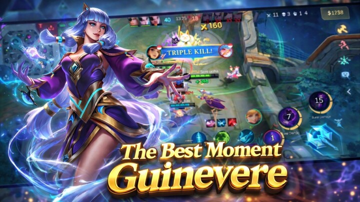 Guinevere party Kill | MLBB MOBILE LEGEND