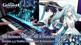 Wanderer + Faruzan's Theme/Genshin Impact 3.3 Version Trailer Piano Arrangement